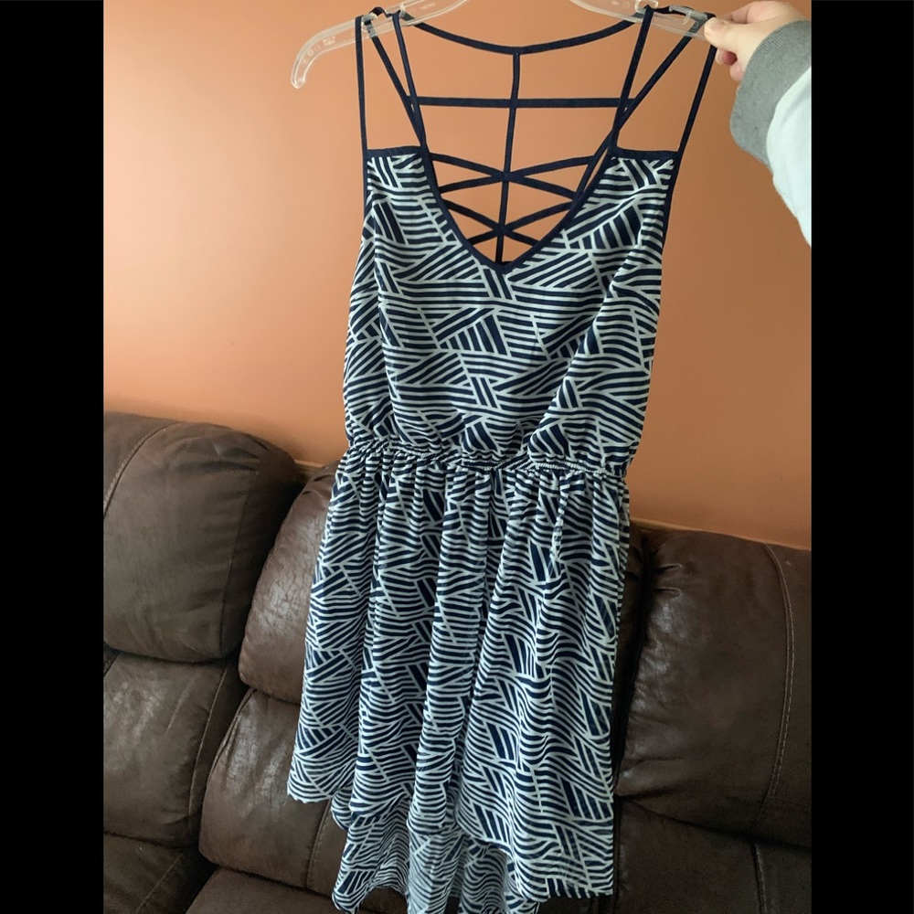 Blue dress